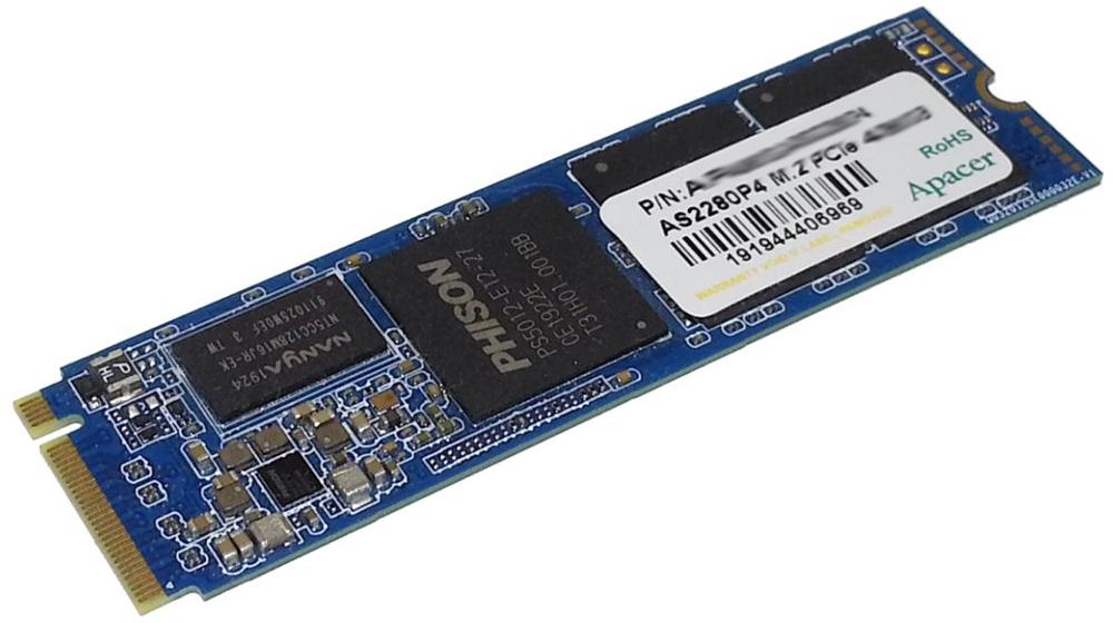 SSD диск Apacer AS2280P4 1TB (AP1TBAS2280P4-1)