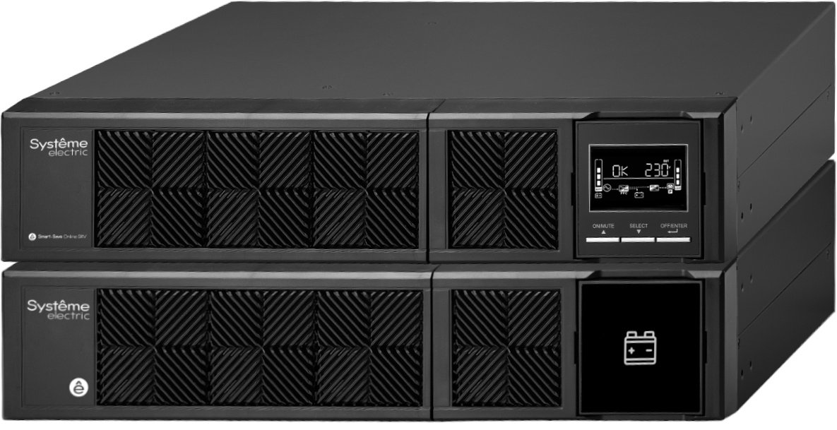 Источник бесперебойного питания Systeme Electric Smart-Save Online SRV 2000ВА (SRVSE2KRTXLI)