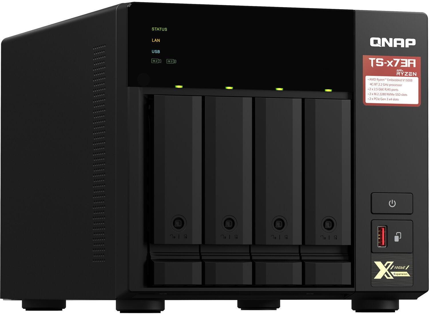 Сетевой накопитель QNAP TS-473A-8G