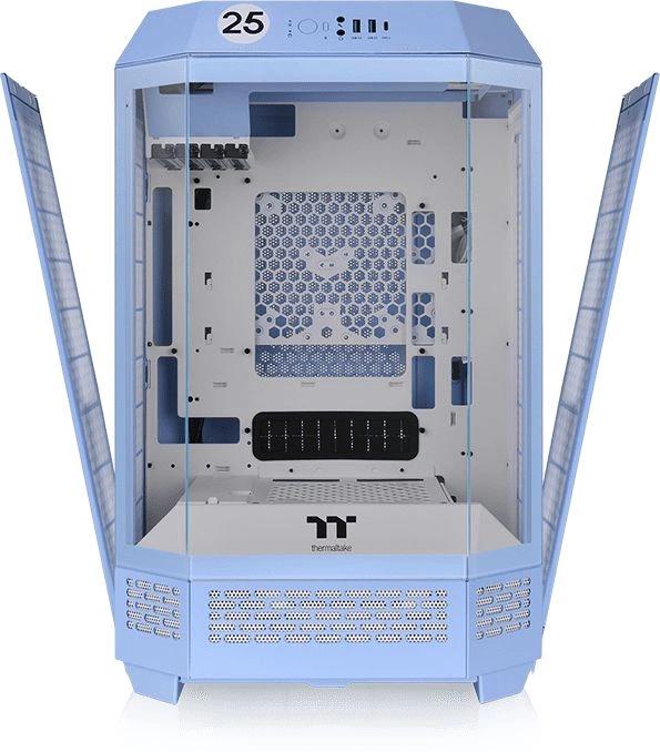 Корпус Thermaltake Tower 300 Hydrangea голубой (CA-1Y4-00SFWN-00)