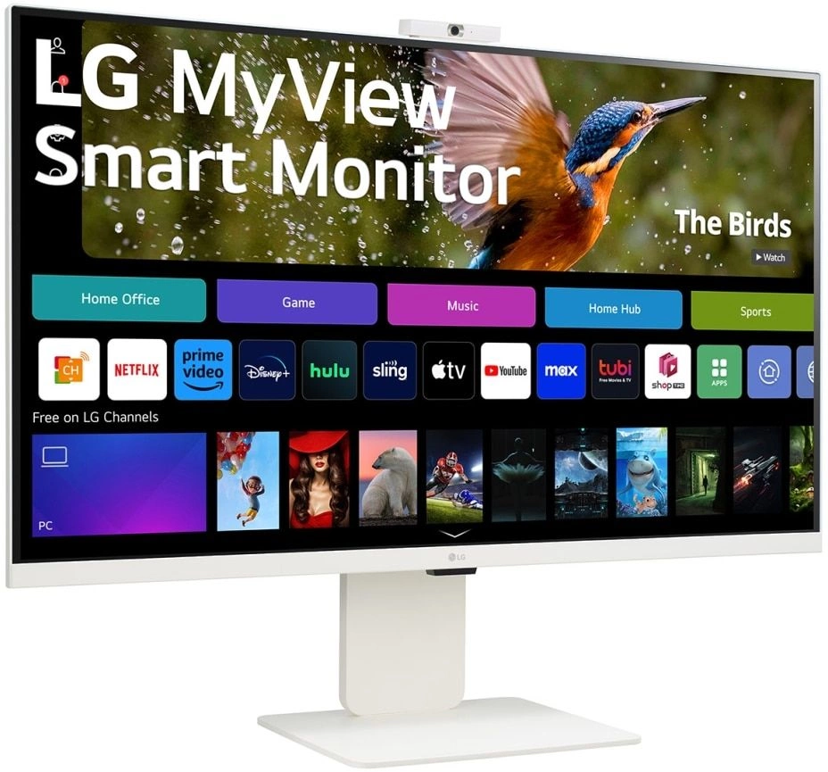 Монитор LG 32SR85U-W белый
