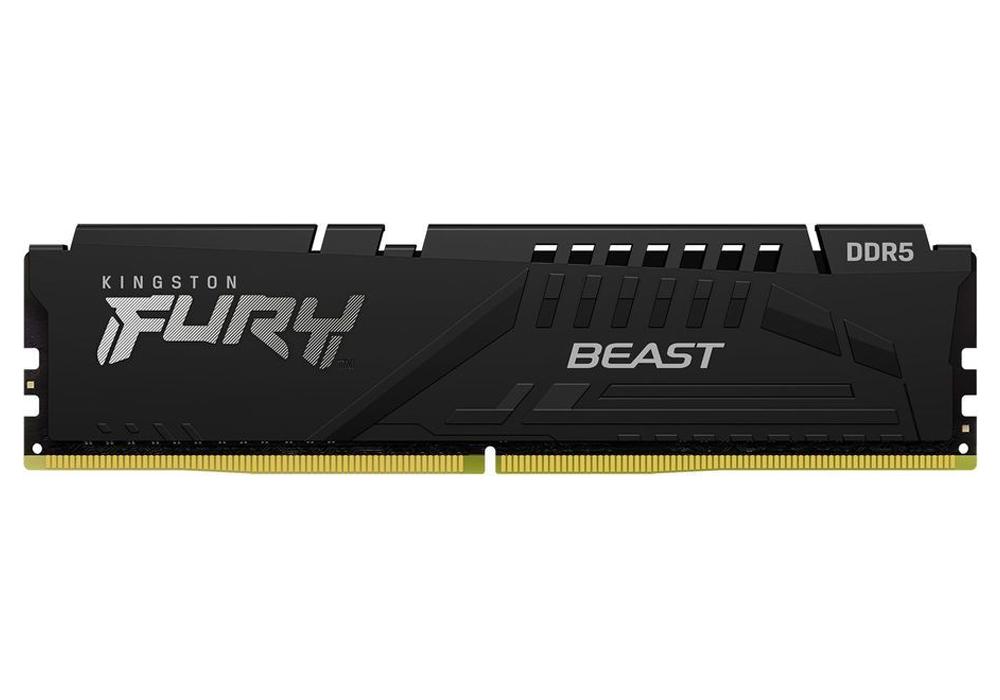 Оперативная память Kingston Fury Beast Black DDR5 8GB 5600MHz (KF556C36BBE-8)