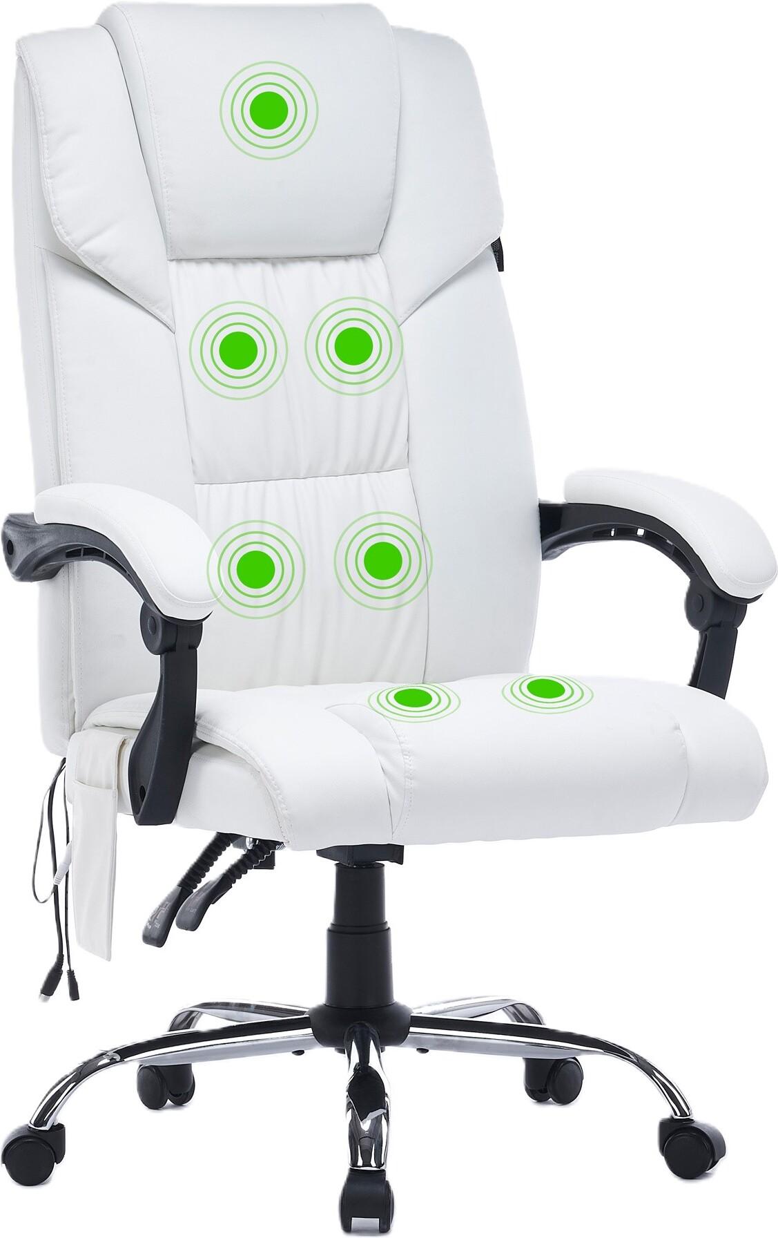 Офисное кресло Cactus CS-CHR-OC02M-WT