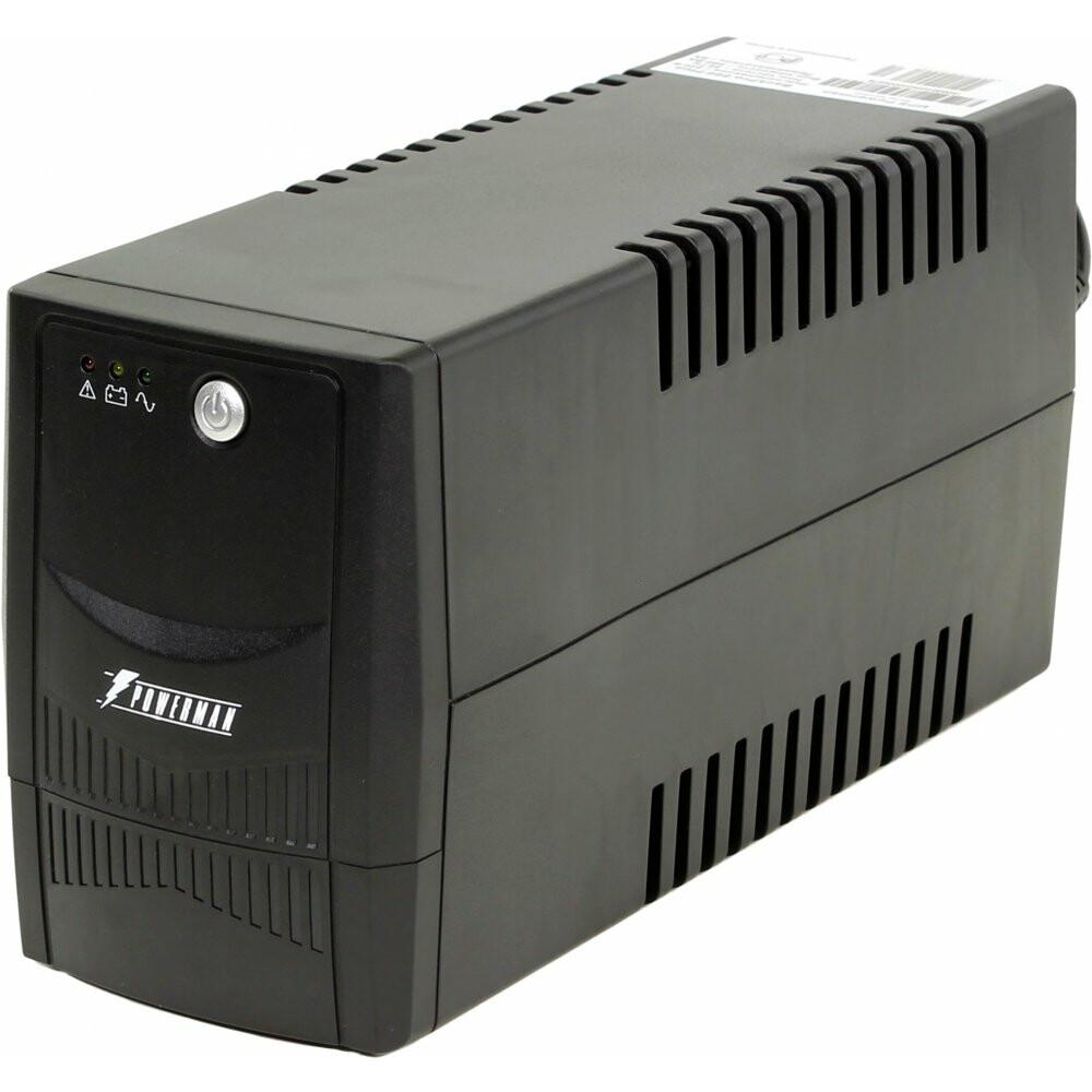 Источник бесперебойного питания PowerMan Back Pro 650 Shuko Line-interactive 360W/650VA (999451)