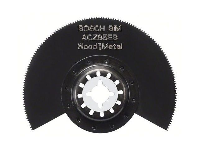 Полотно пильное сегментированное BOSCH BIM ACZ 85 EB Wood and Metal (для нового поколения GOP/PMF c системой Starlock)