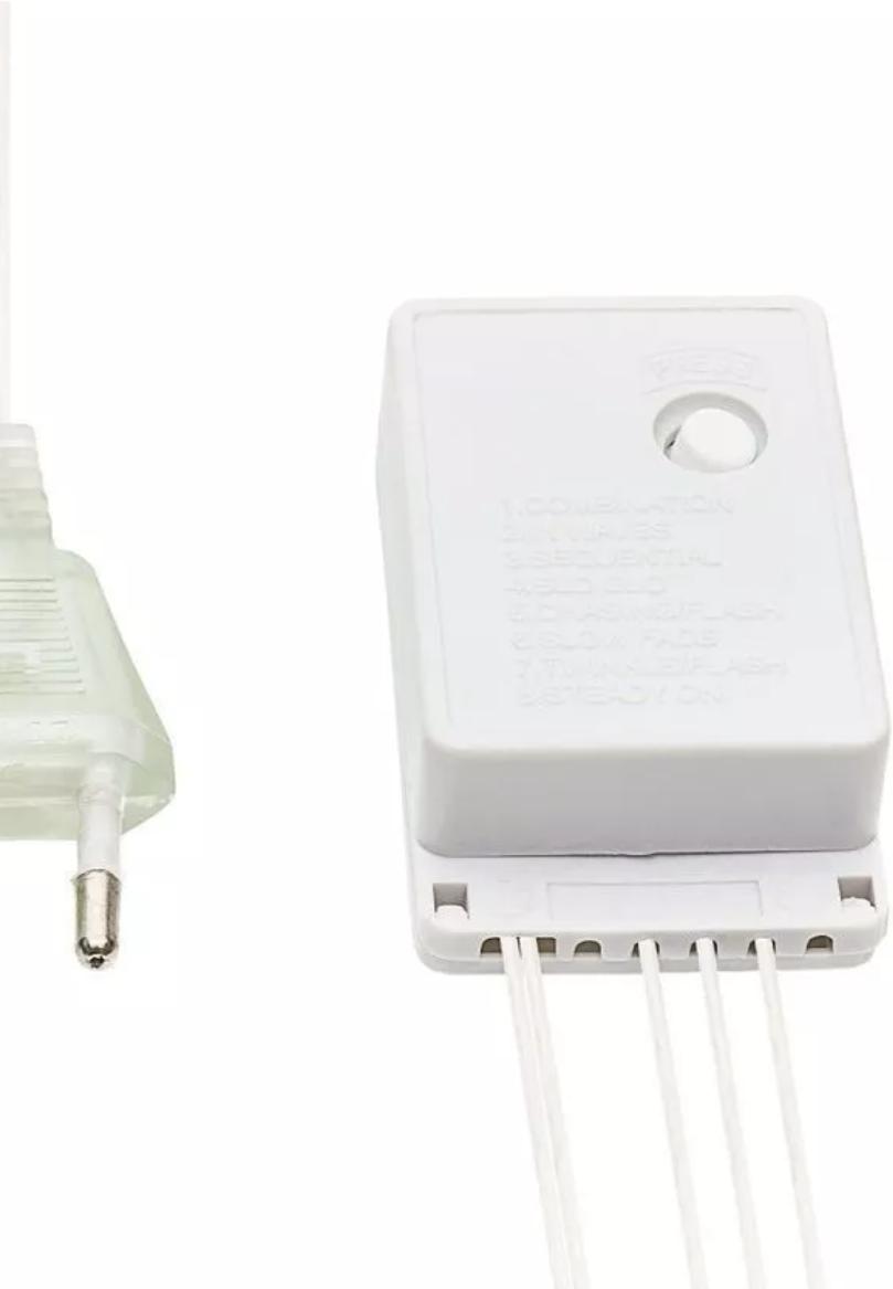 Светодиодная гирлянда ULED Дождь ULED-WF-400-220V-(B-F-WW/WW)