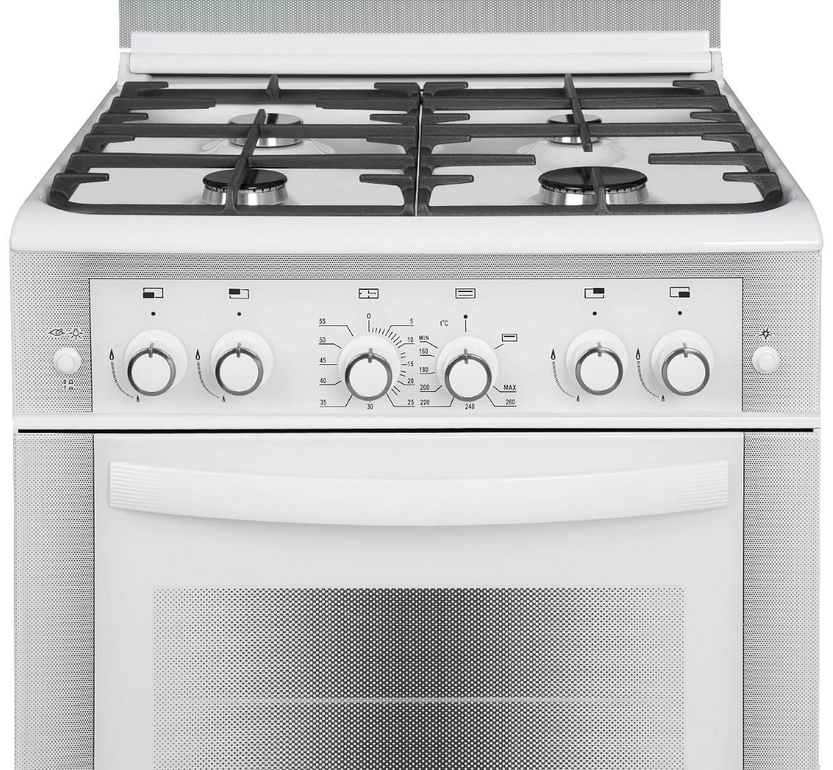 Кухонная плита Gefest 6300-02 0040 чугунные решетки