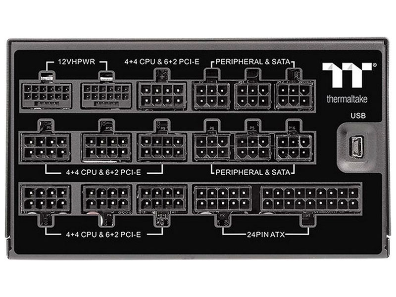 Блок питания Thermaltake Toughpower iRGB Plus 1650W (PS-TPI-1650F3FDTE-1)