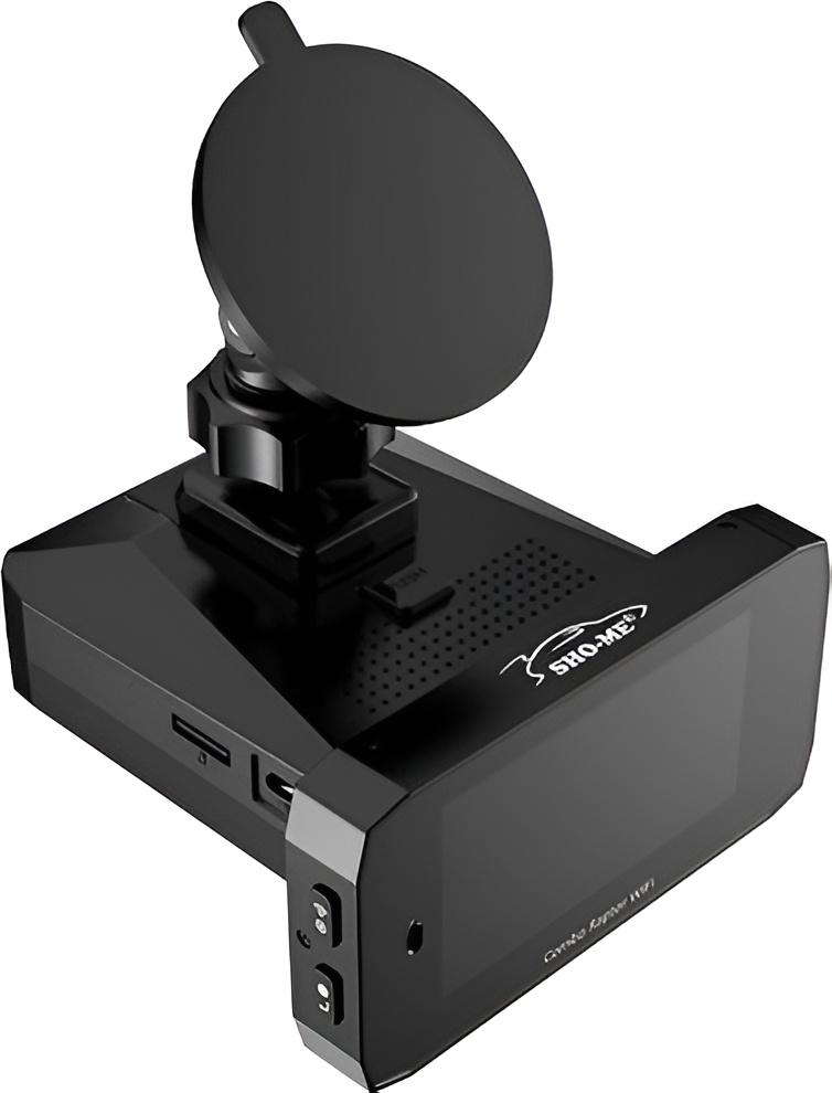 Видеорегистратор-радар детектор Sho-Me Combo Raptor WiFi черный