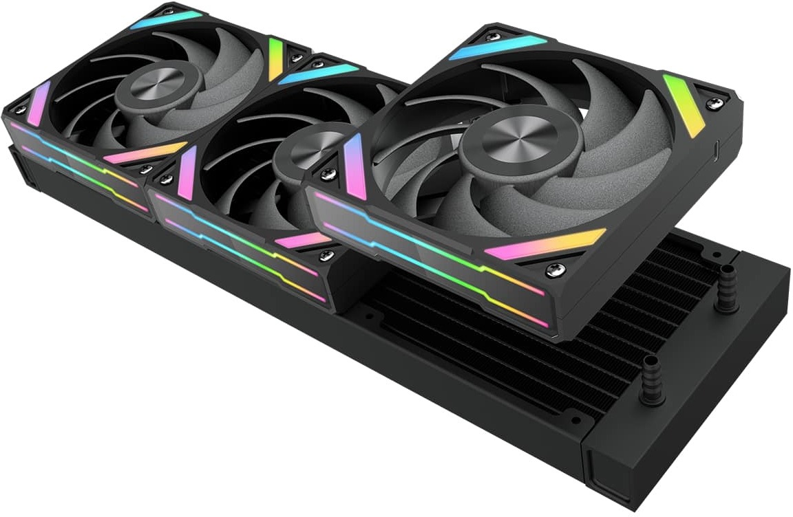 Система жидкостного охлаждения для процессора Sama Q60 BK черный (Q60-BKWANNO3-G)