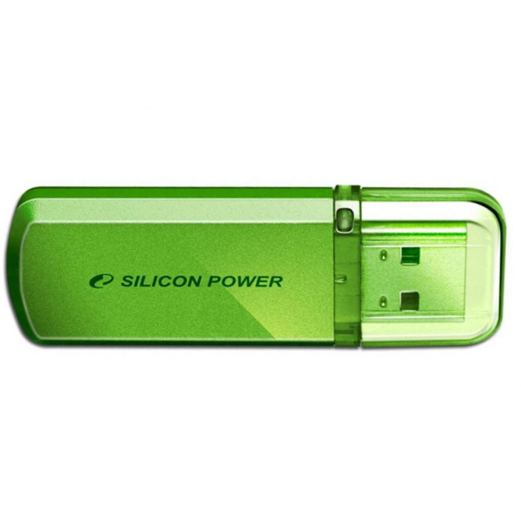 USB Flash-накопитель Silicon-Power Helios 101 64GB Green (SP064GBUF2101V1N)