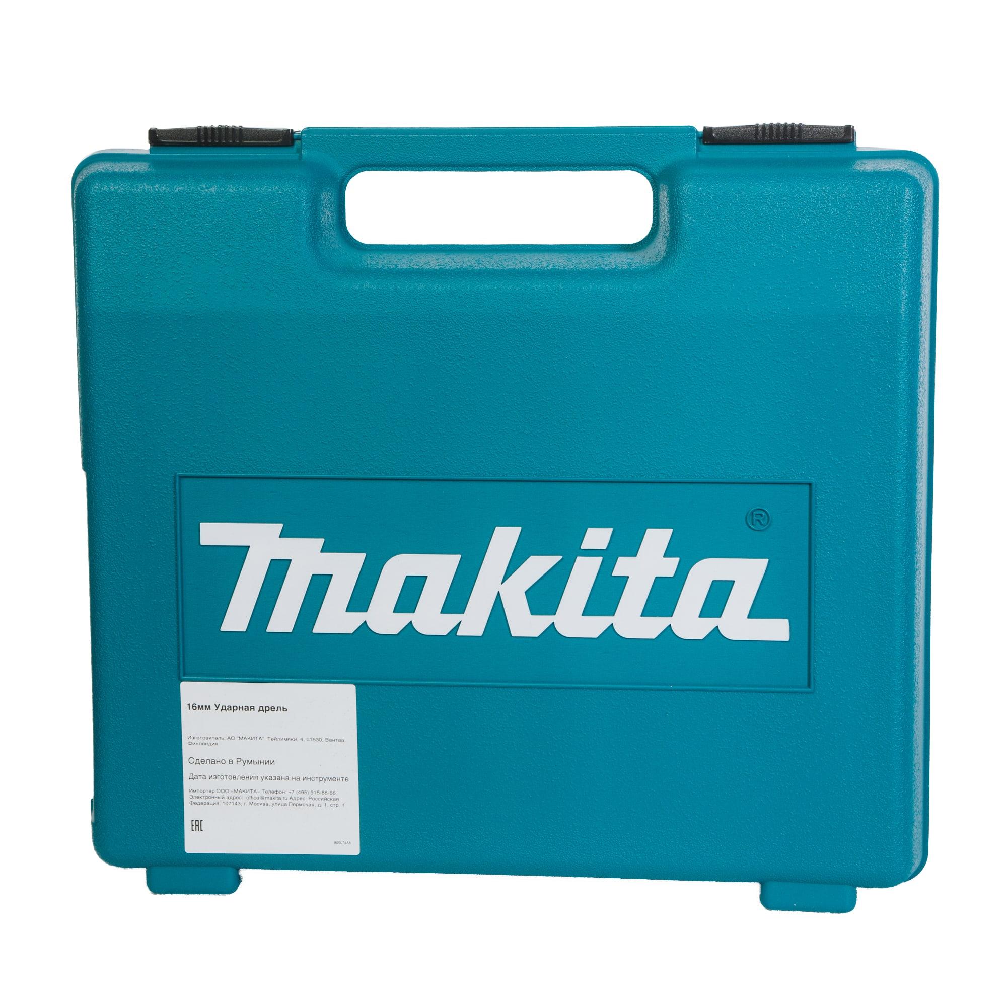 Дрель Makita HP 1640 K чемодан (HP1640K)