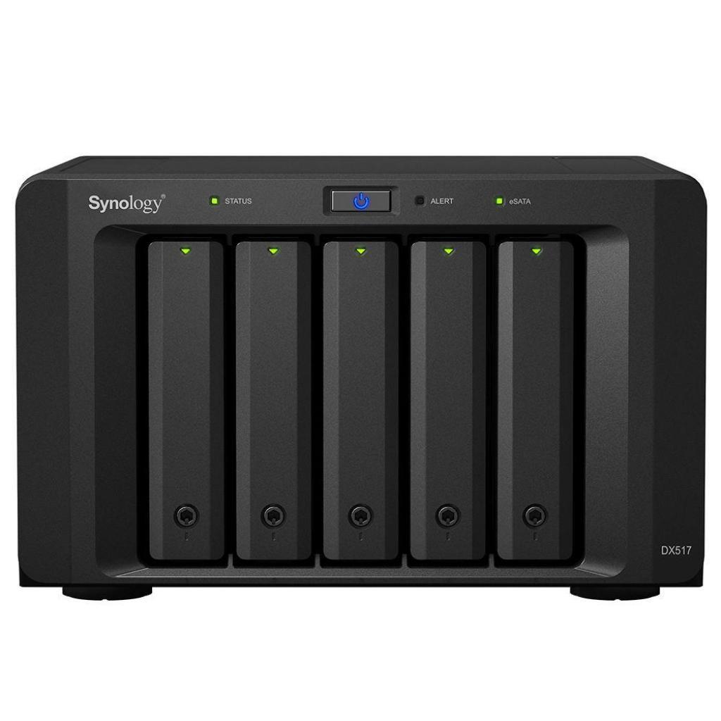 Система хранения данных Synology СХД 5BAY HDD ESATA (DX517)