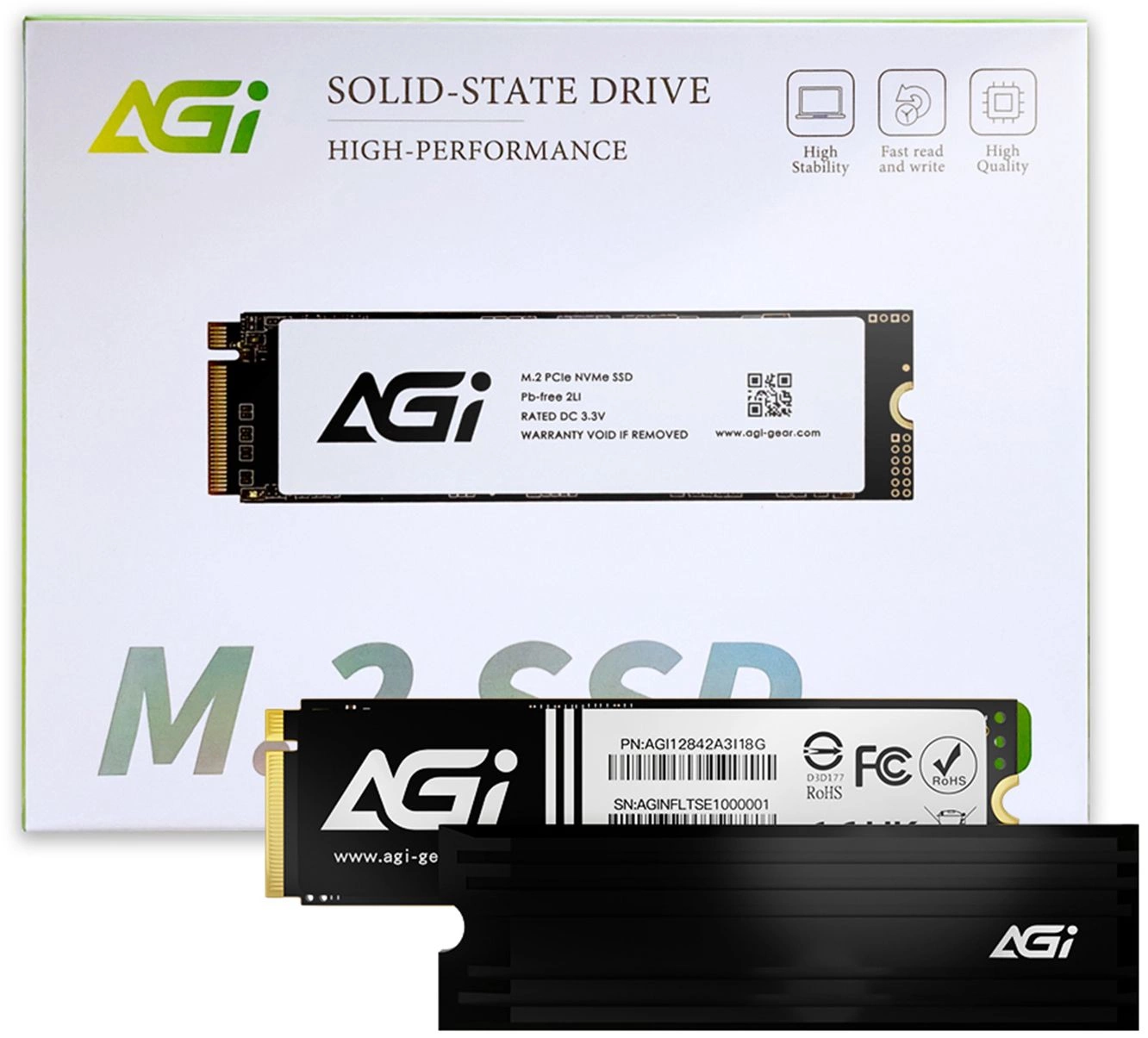 SSD диск AGI AI828 2TB (AGI2T0G44AI828)