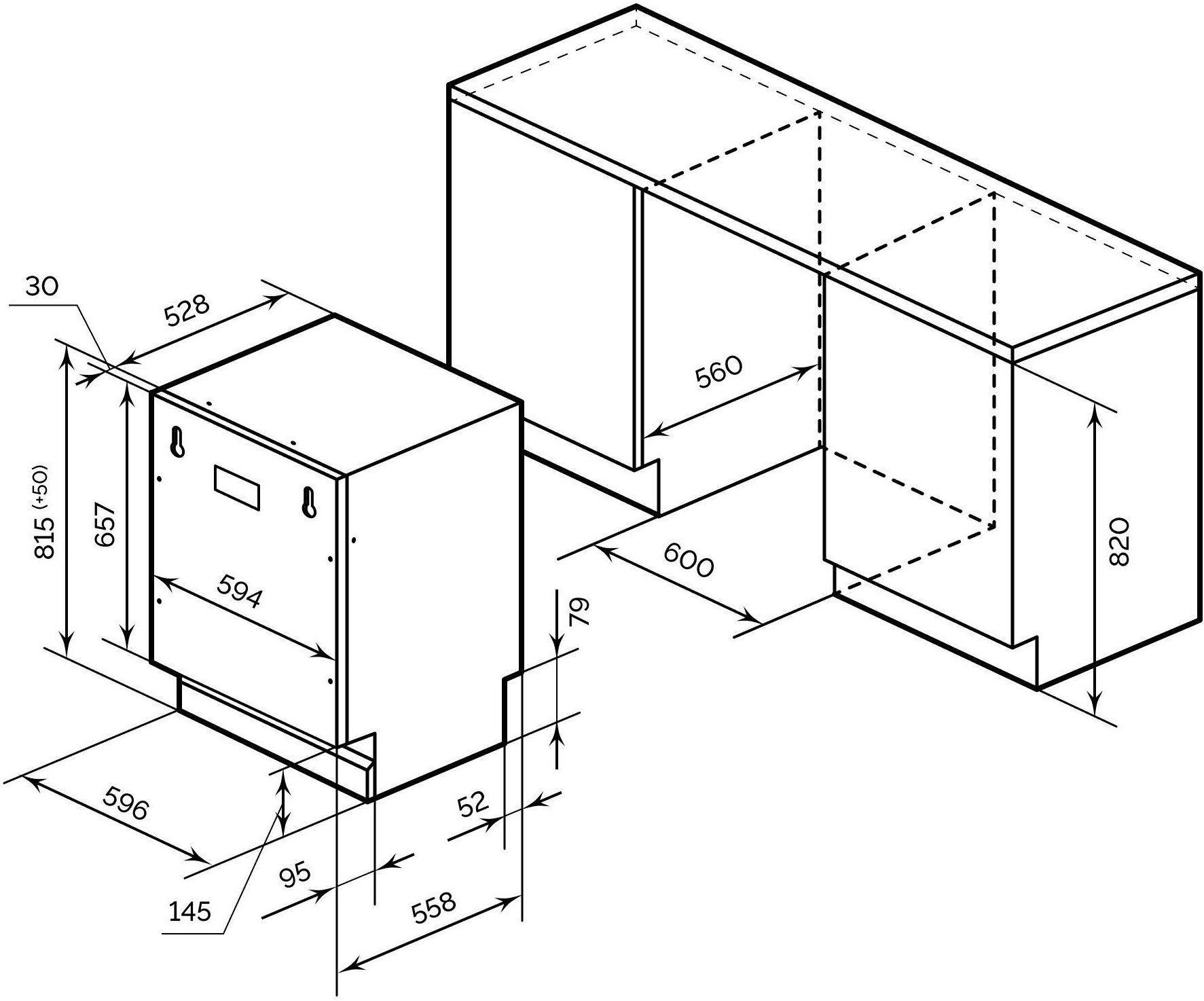 Посудомоечная машина Lex PM 6073 B (CHMI000309)