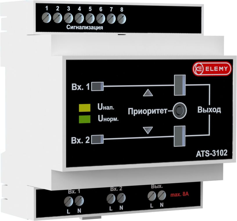 Устройство автоматического ввода резерва Elemy ATS-3102