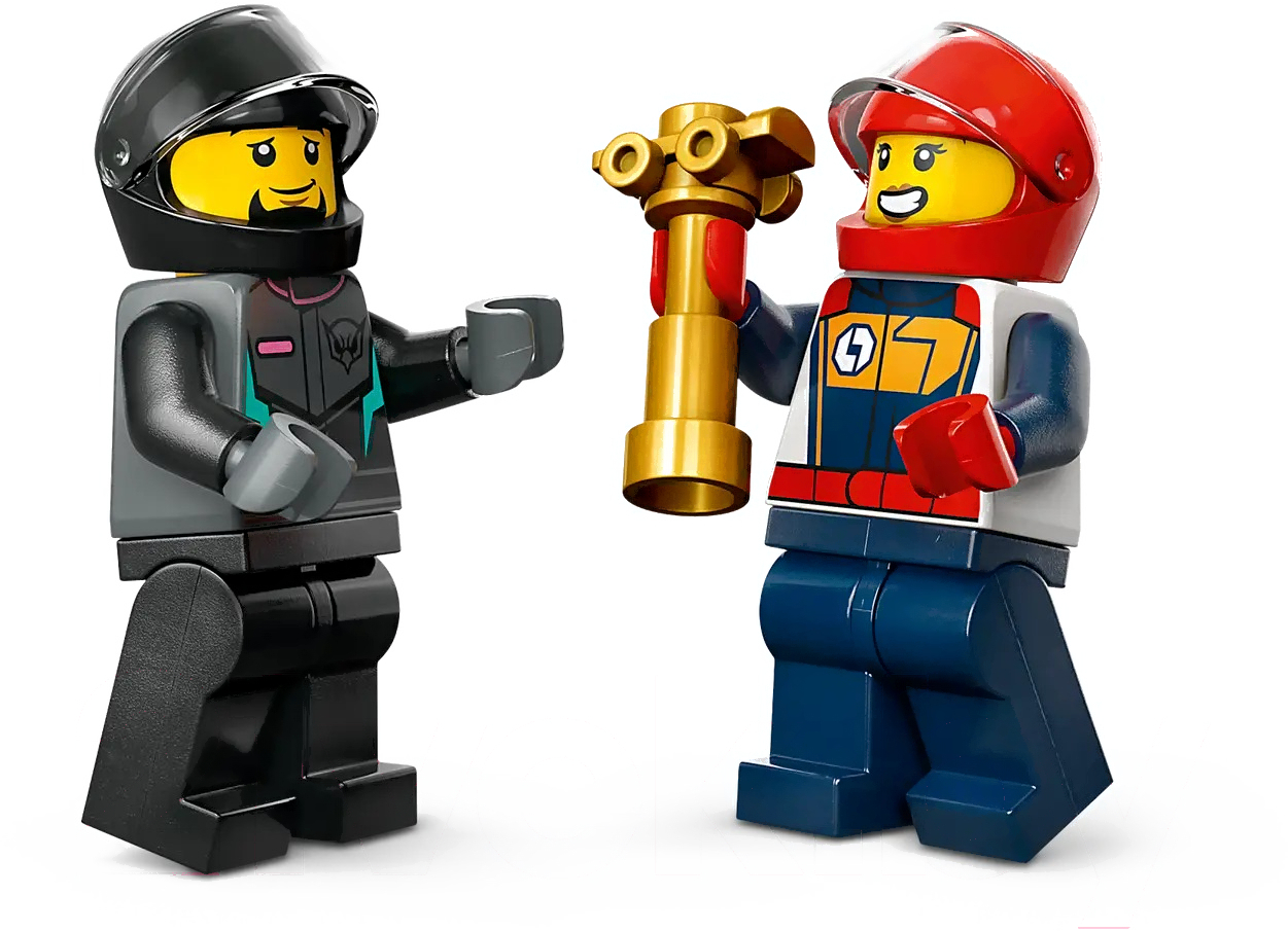 Конструктор LEGO City Картинг и гонщики (60400)