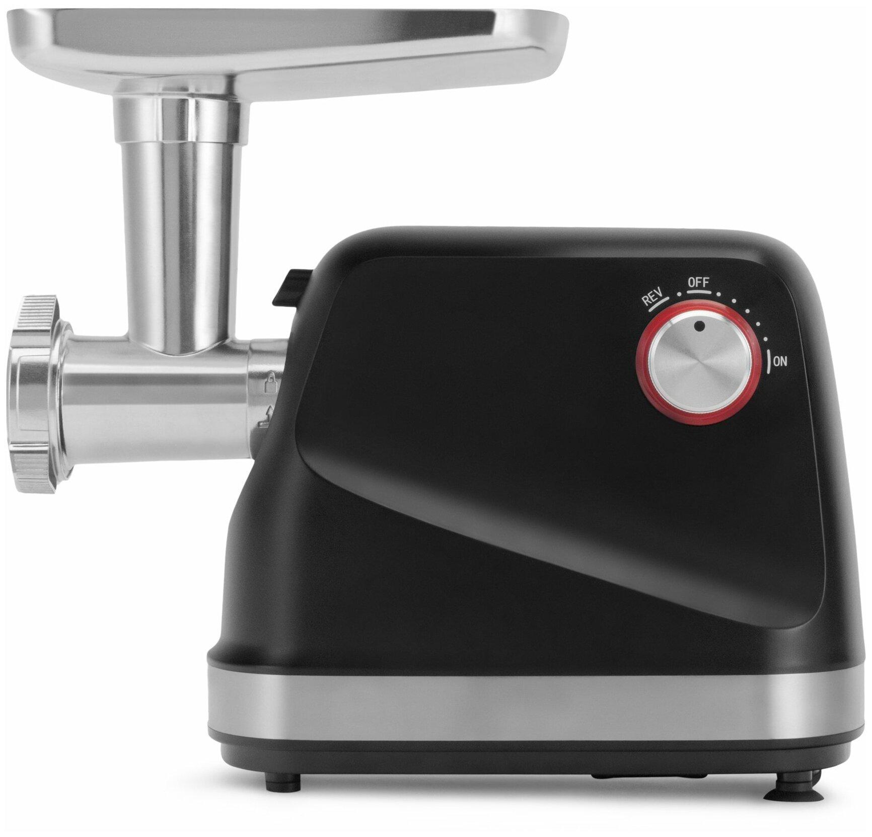 Мясорубка Polaris PMG 2582 черный/серебристый