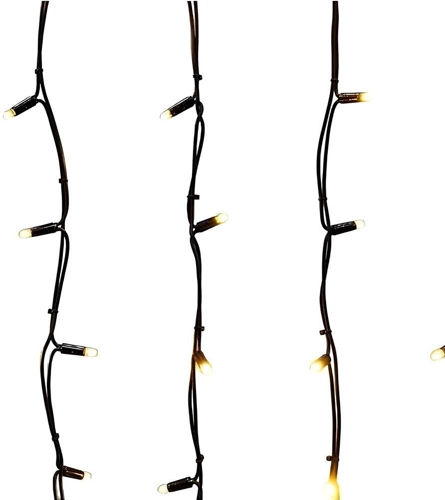 Светодиодная гирлянда ULED Бахрома (ULED-LG-90-220V-(W-F-W/B))