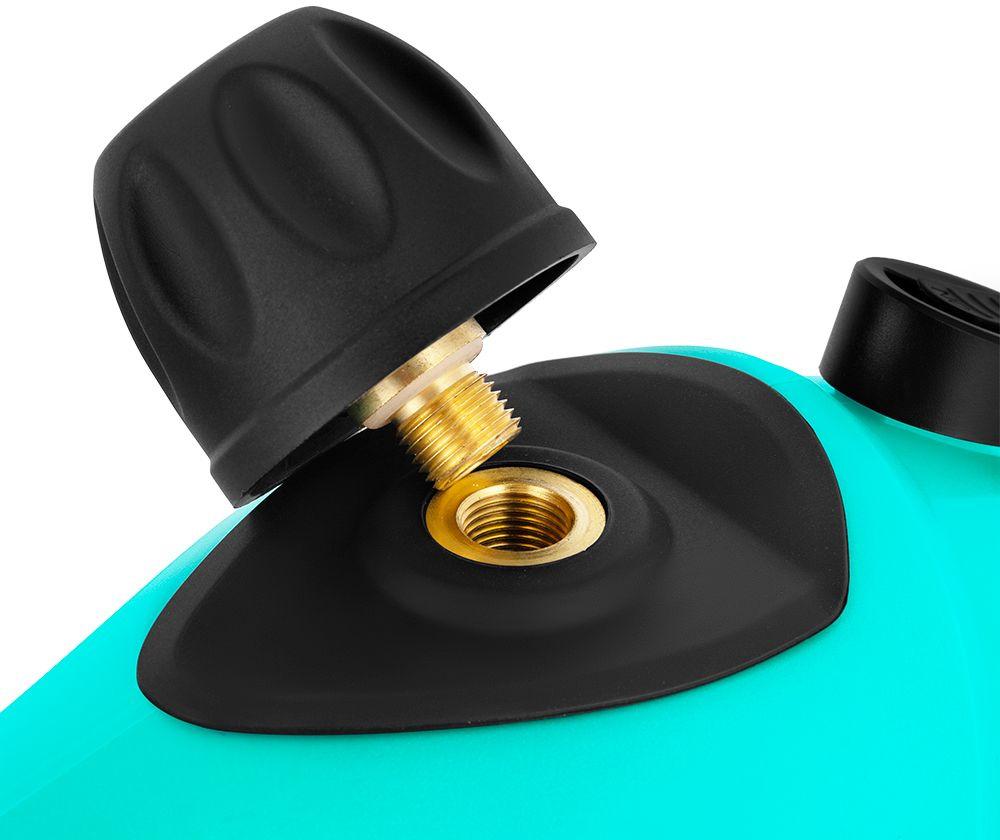 Пароочиститель Kitfort КТ-9138-2 черный/зеленый