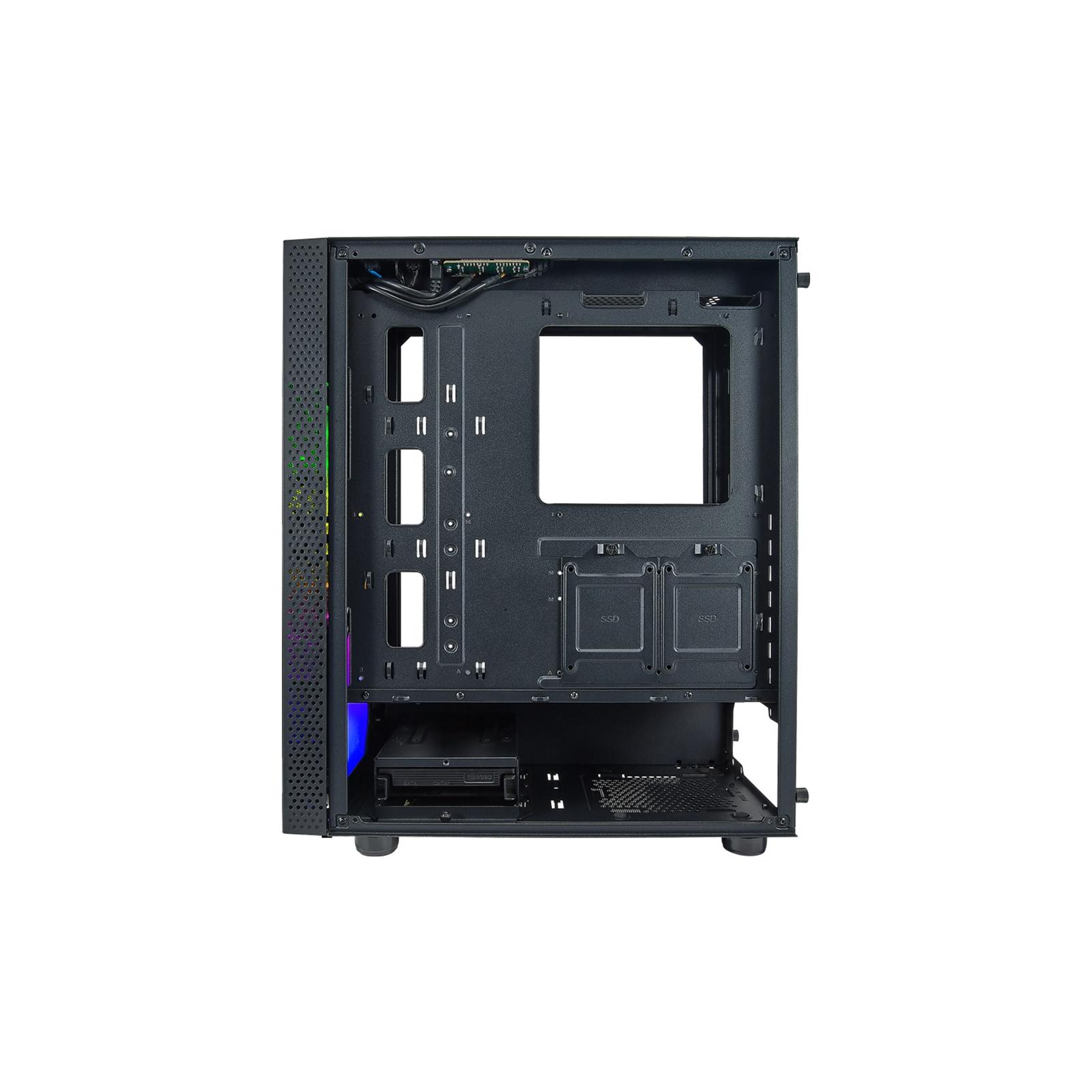 Корпус Azza Celesta F черный без БП (CSAZ-340F)