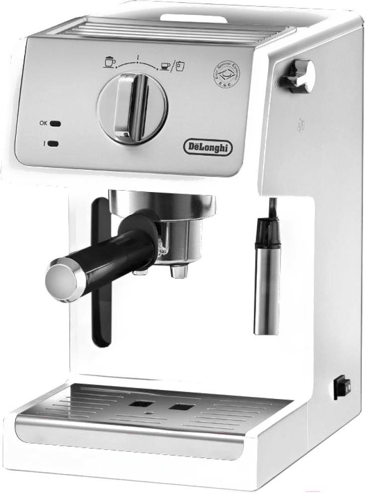 Кофеварка Delonghi ECP33.21.W белый (0132104183)
