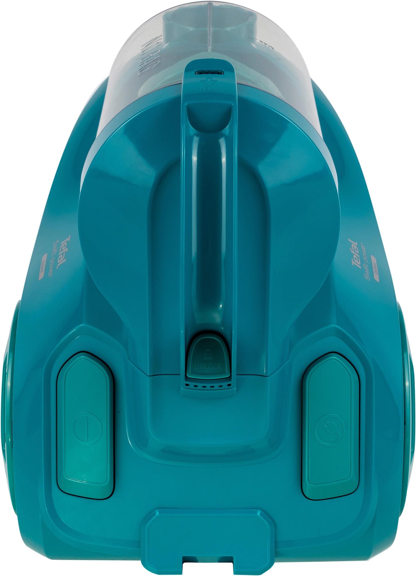 Пылесос Tefal TW2922EA бирюзовый/черный