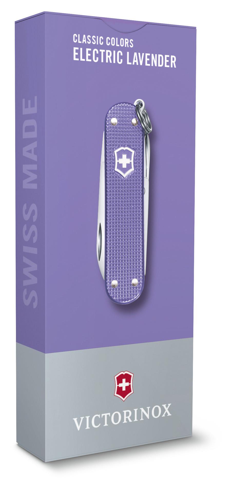 Туристический нож Victorinox Classic Electric Lavender (0.6221.223G)
