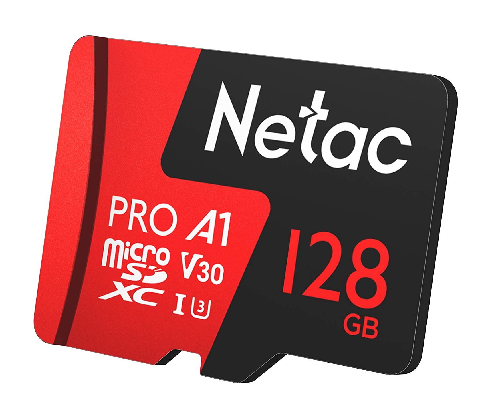 Карта памяти Netac MicroSD P500 Extreme Pro 128GB (NT02P500PRO-128G-S)