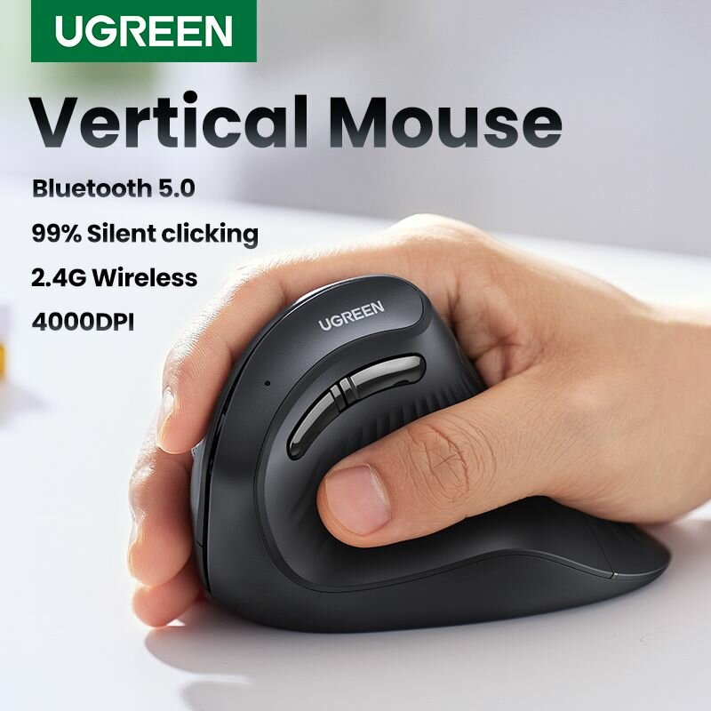 Мышь Ugreen MU008 Black (25444)