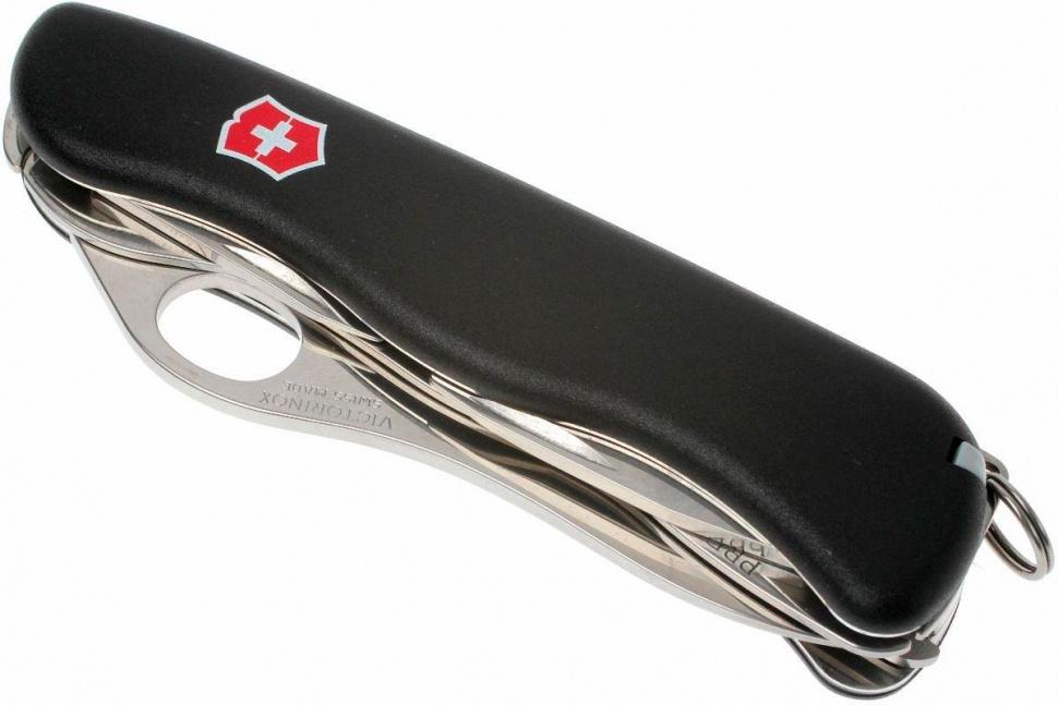 Мультитул Victorinox Trailmaster One Hand Wavy Edge черный (0.8463.MW3)