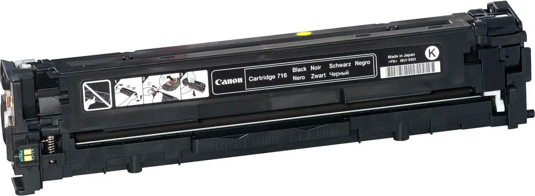 Картридж Canon 716BK черный (1980B002)