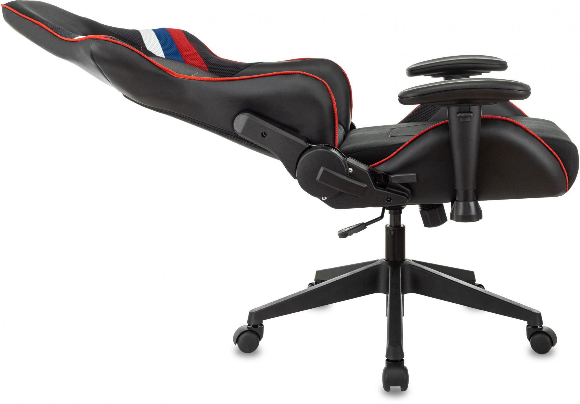 Геймерское кресло Zombie Viking 4 Aero RUS белый/синий/красный