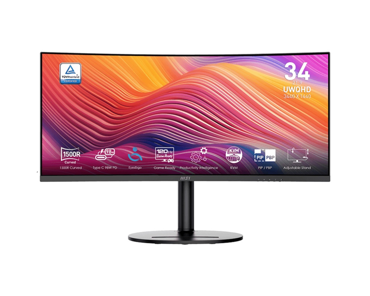 Монитор MSI Modern MD342CQP Black (9S6-3PC59H-043)
