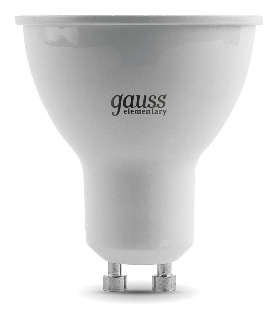 Светодиодная лампа Gauss Spotlight Elementary 9Вт GU10 220B 3000K А67 10шт (13619)