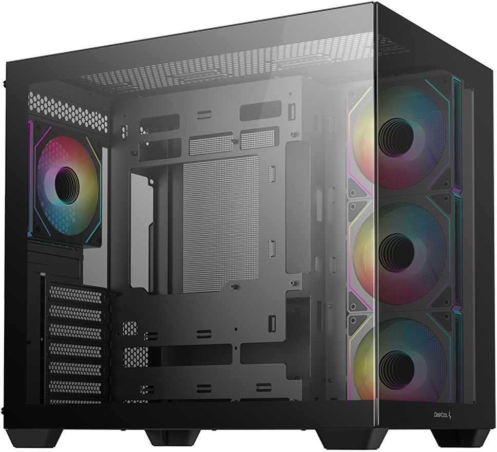 Корпус Deepcool CG530 4F черный без БП (R-CG530-BKADA4-G-1)