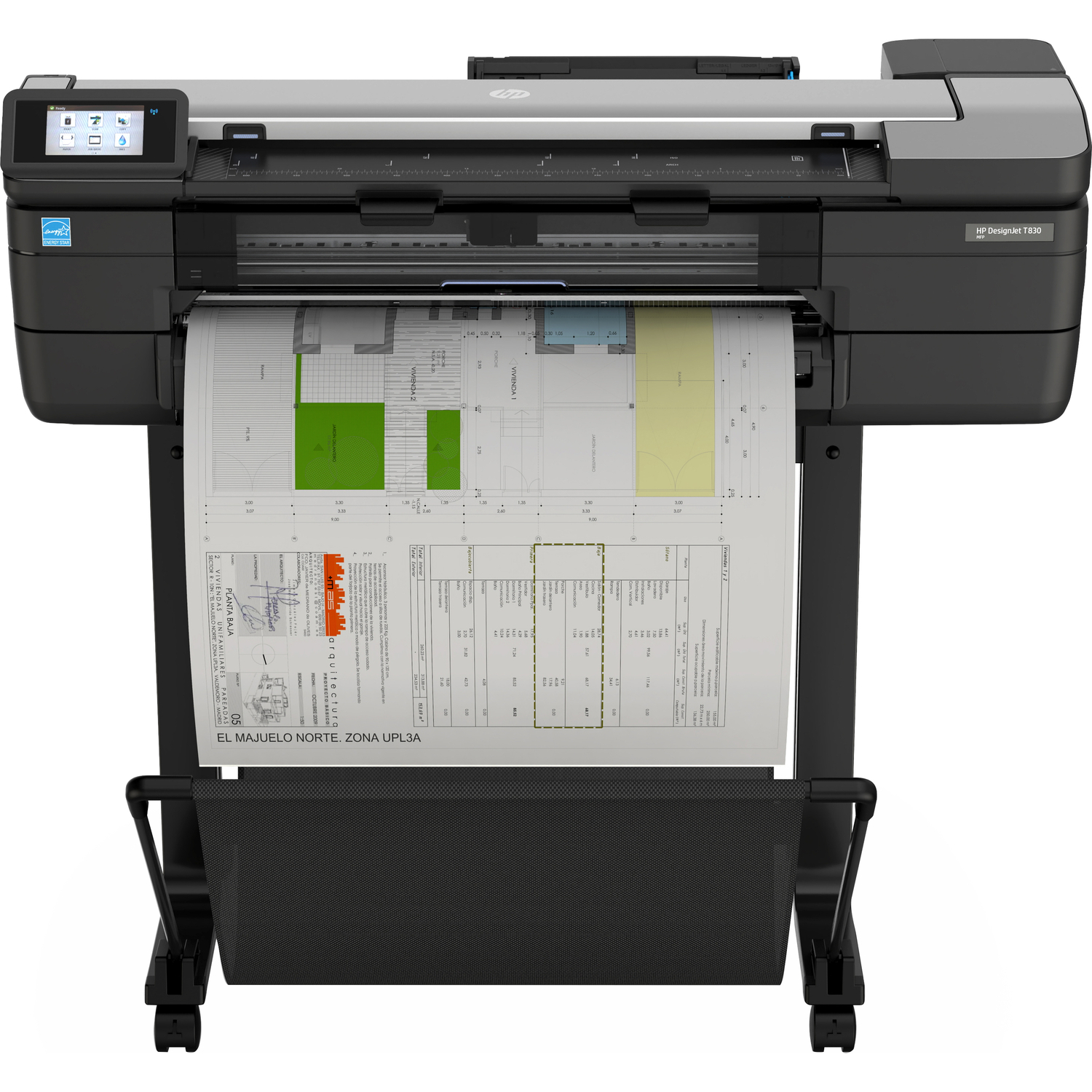 Плоттер HP Designjet T830 (F9A28D)