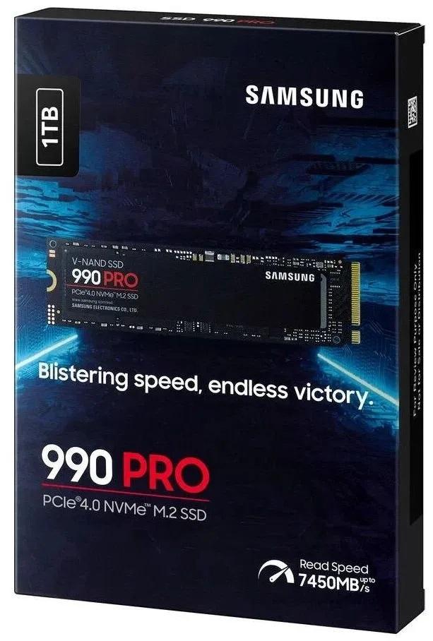 SSD диск Samsung 990 Pro Black Client 1TB (MZ-V9P1T0B/AM)