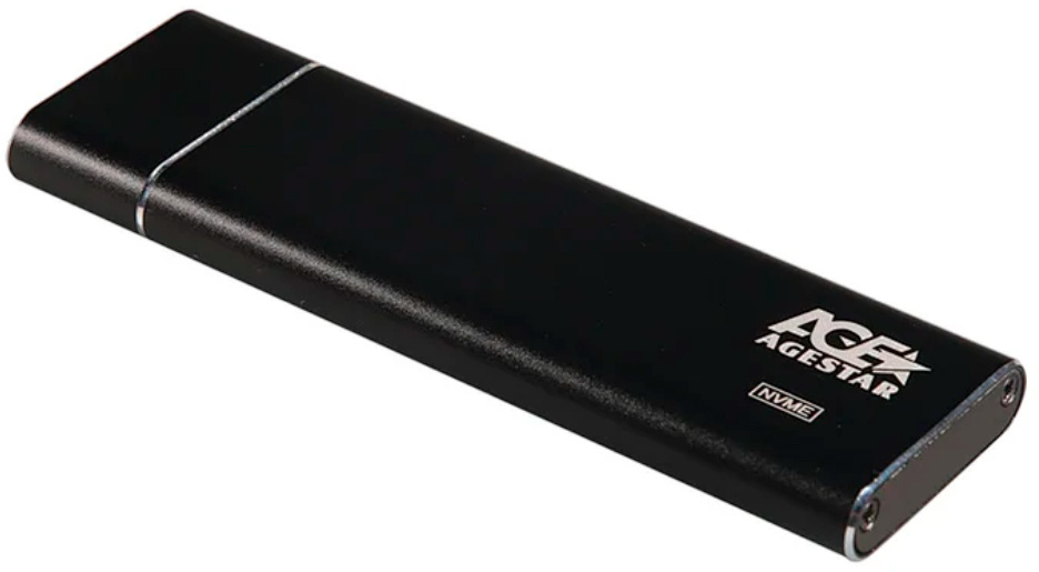 Бокс для накопителя AgeStar 31UBNV5C черный