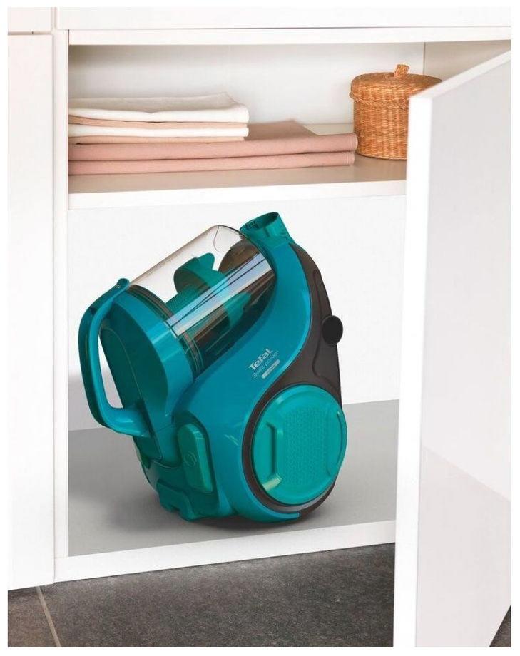 Пылесос Tefal TW2922EA бирюзовый/черный