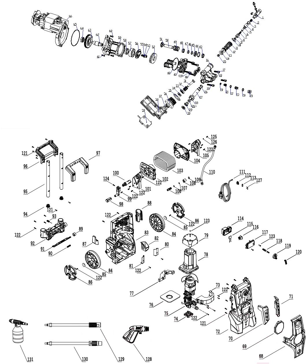Мойка высокого давления Kolner KHPW 2700IFR (8140100236)