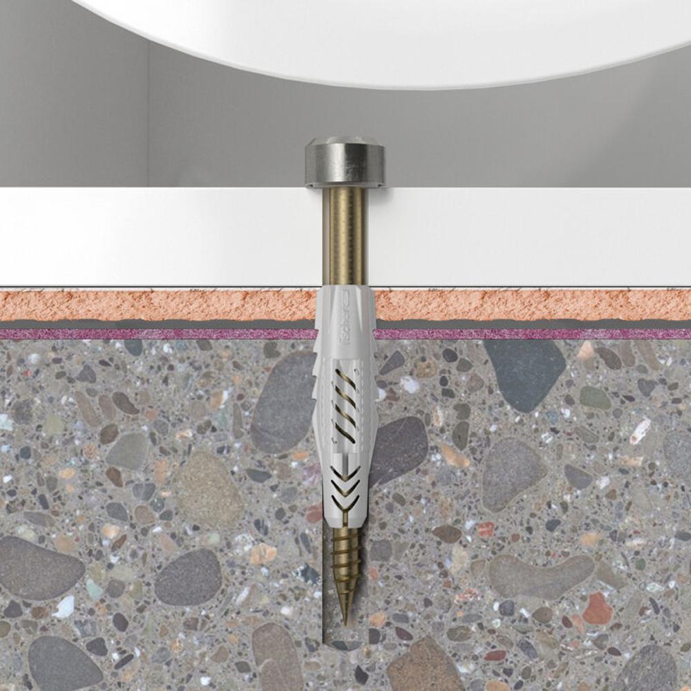 Комплект креплений для унитаза Fischer WCN 2 (60562)