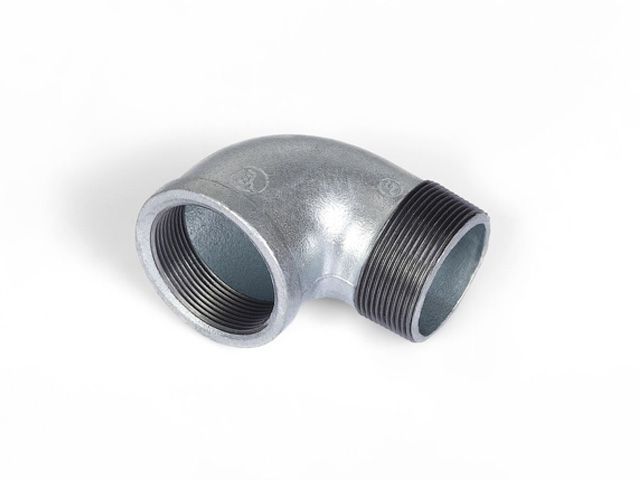 Колено 1" вн.-нар. чугун оцинк., AV Engineering