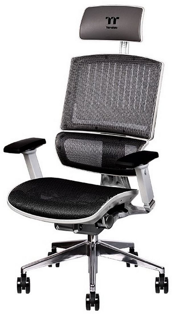 Офисное кресло Thermaltake CyberChair E500 White (GGC-EG5-BWLFDM-01)