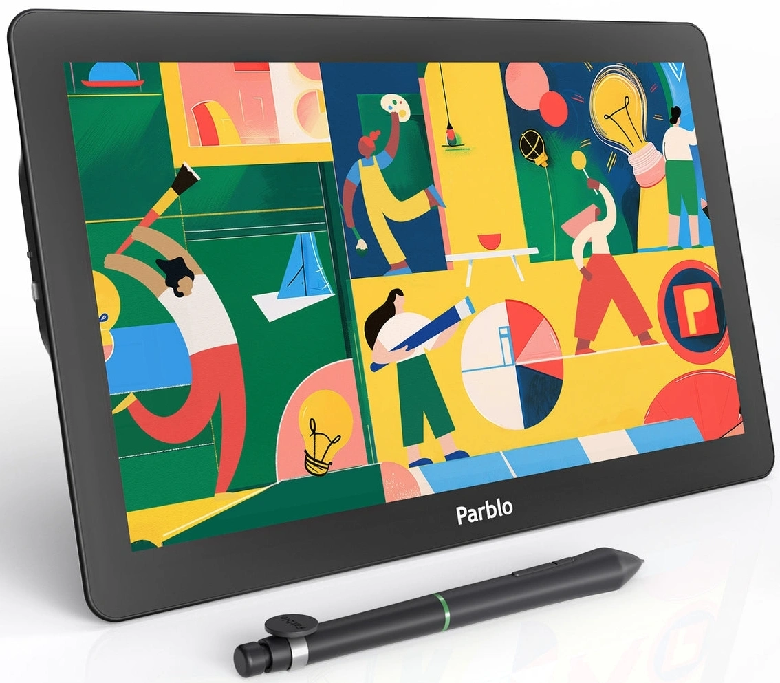 Графический планшет Parblo Coast 16 Pro Gen2 черный