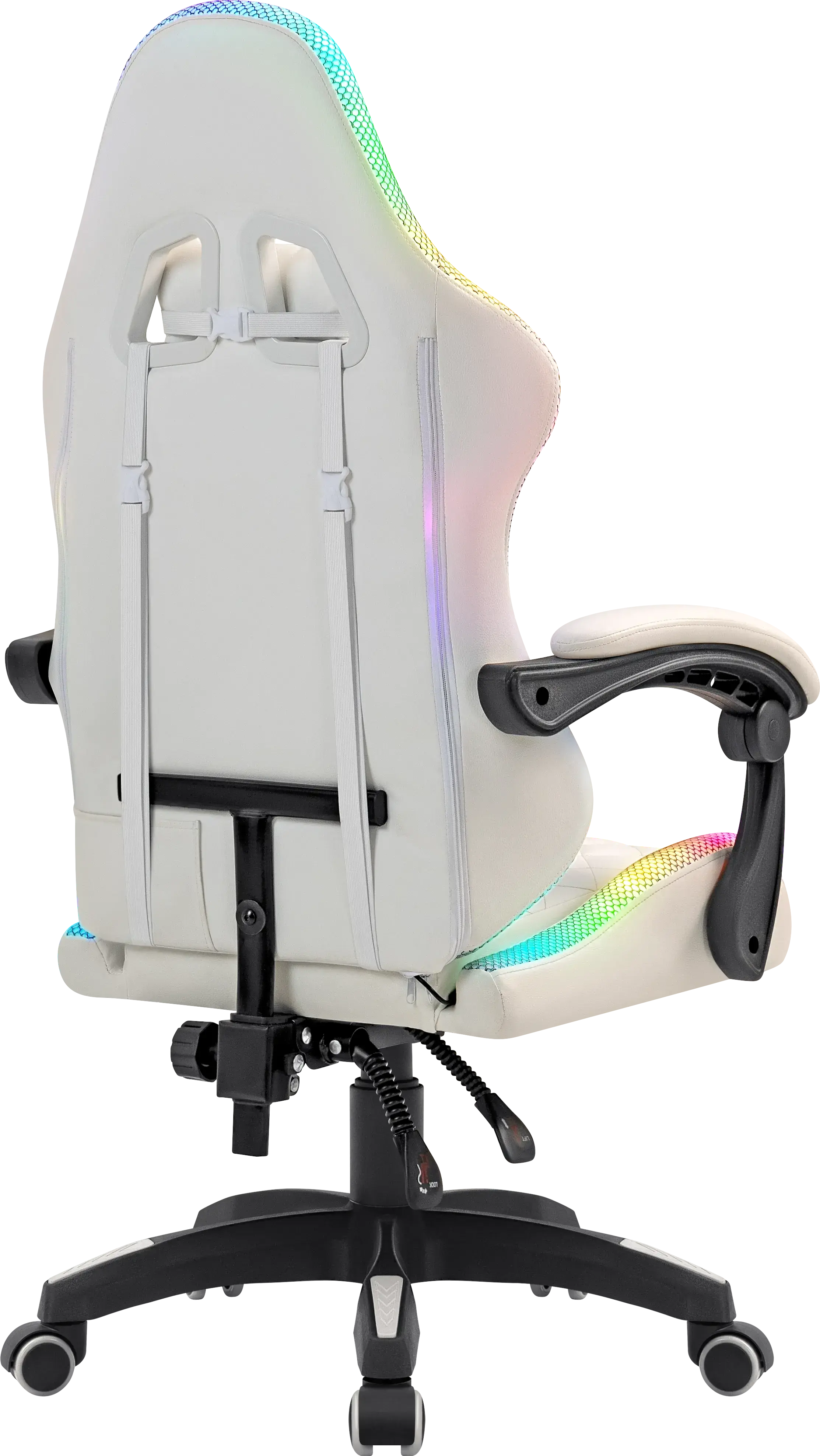 Геймерское кресло Defender Energy белый RGB (64557)