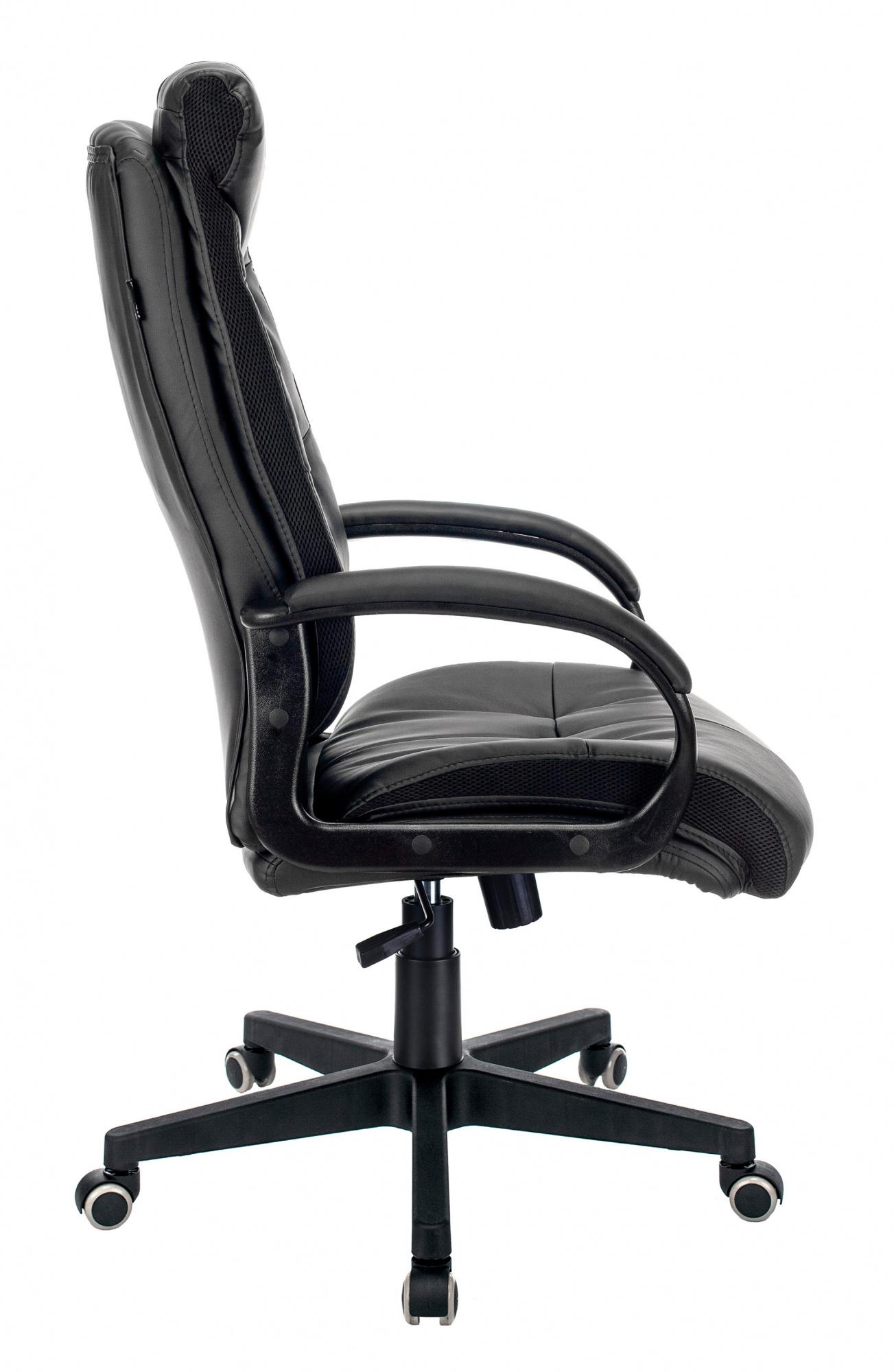 Офисное кресло Бюрократ CH-824 черный пластик (CH-824B/LBLACK)