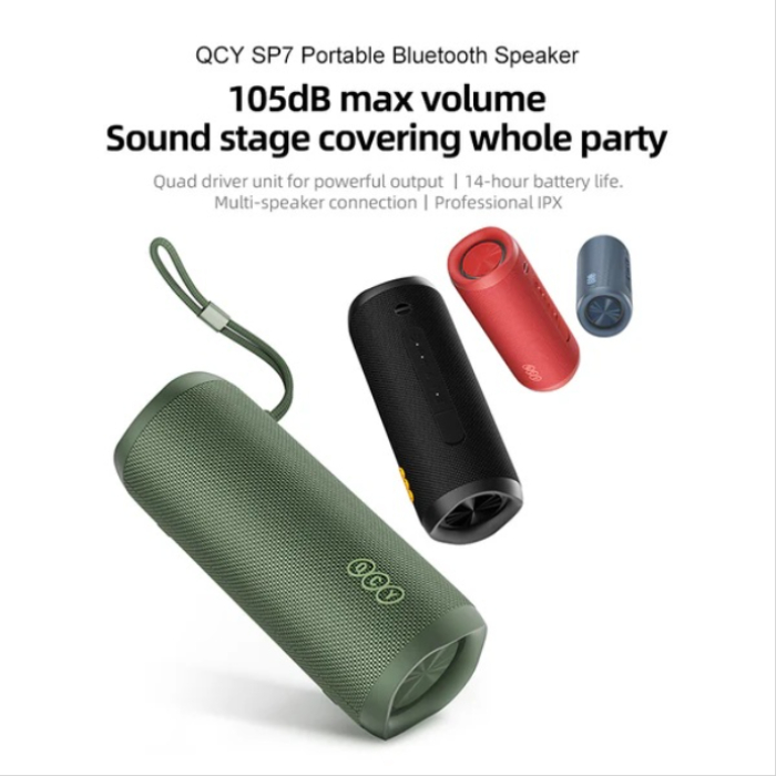 Портативная колонка QCY SP7 Speaker Red (BH24SP7A)