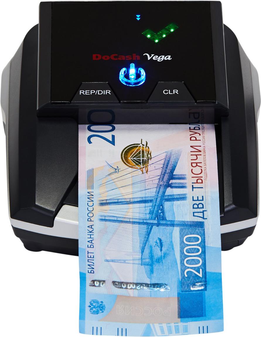 Детектор банкнот DoCash Vega T автоматический рубли АКБ