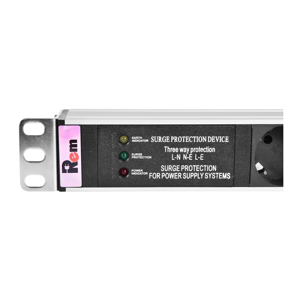Блок розеток Rem R-10-7S-FI-440-Z